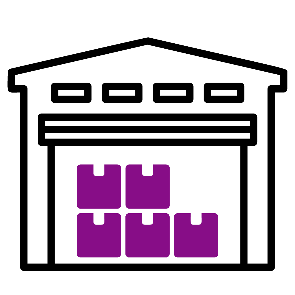 Logistyka kontraktowa Icon - magazynowanie
